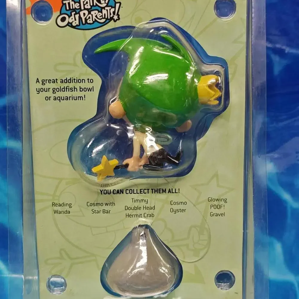 The Fairly Odd Parents Nick Tetra Fish Tank Weighted Decoration Cosmo Star Bar